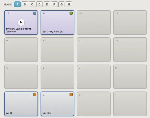 Pad and sequence preview